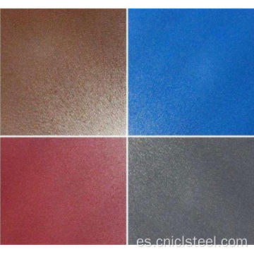 Precio de acero de color mate ICL bobina de acero galvanizado